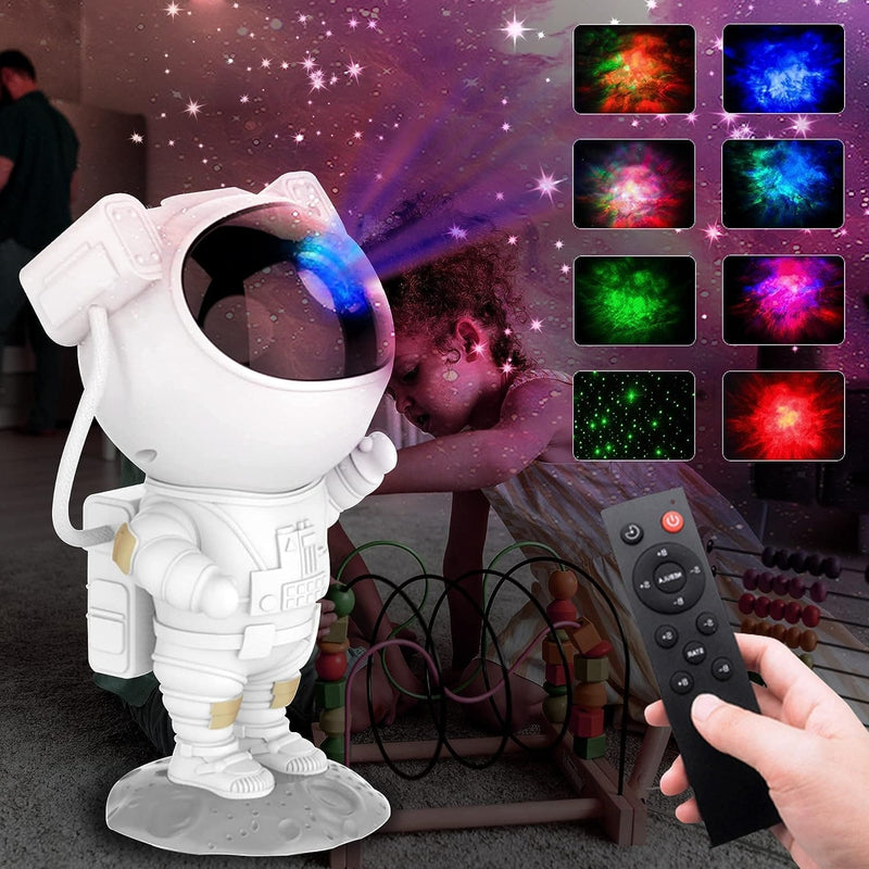 Astronauta Proyector De Nebulosa Stars +Parlante Bluetooth 🌌🚀